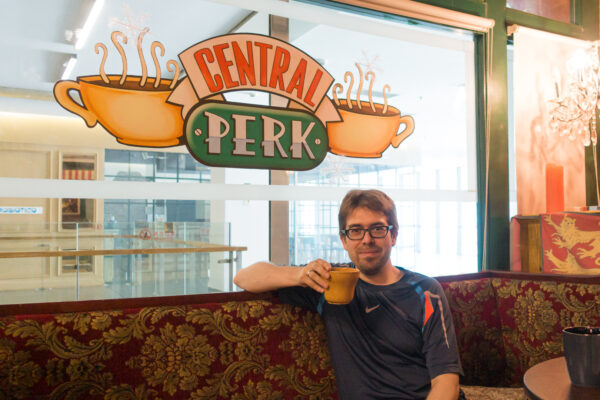 Me in Central Perk